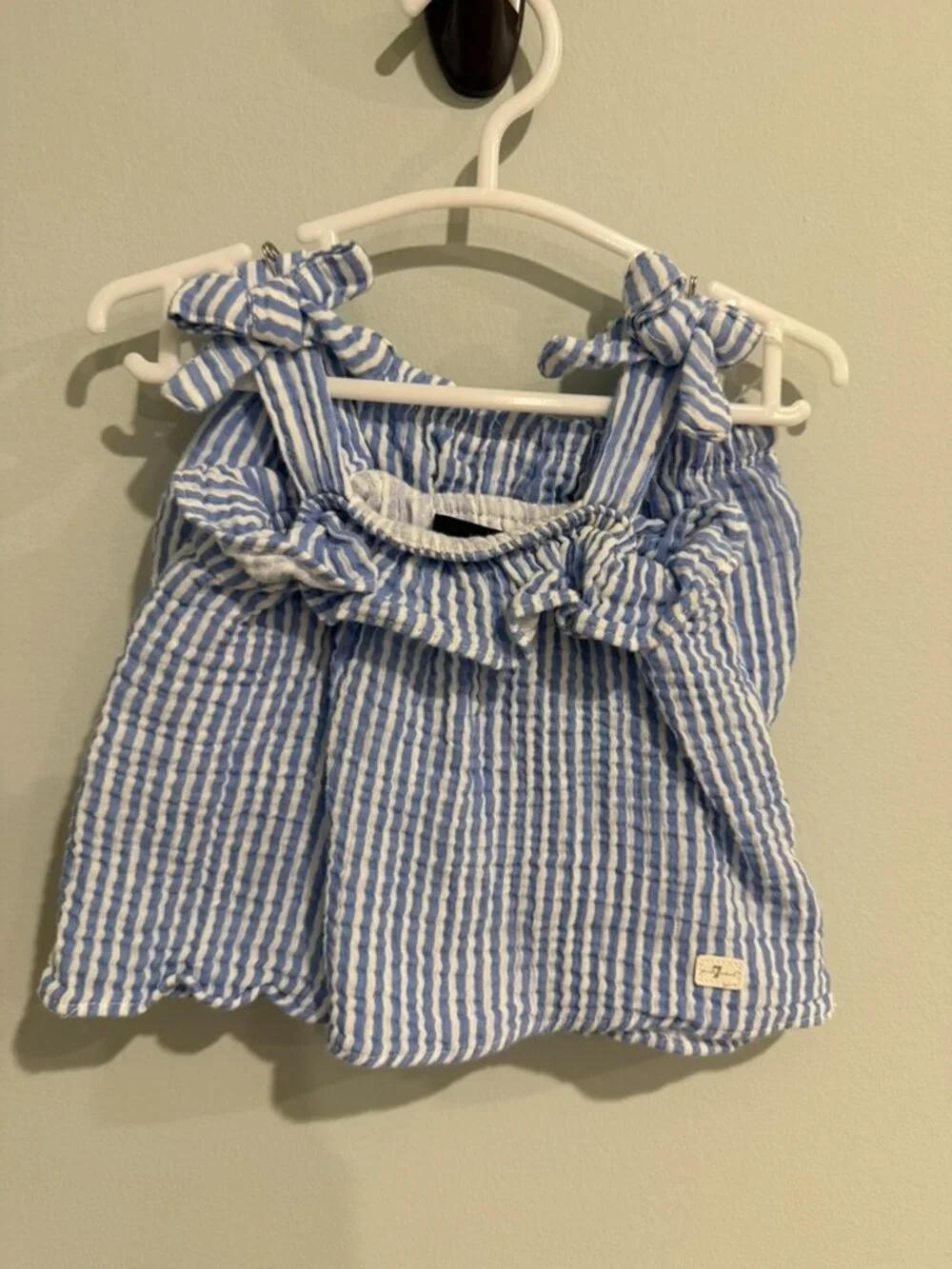 Striped Baby Girl Outfit
